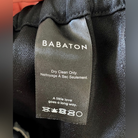 ARITZIA Babaton Dexter Pull On Tuxedo Pants in Black, size XS - Picture 6 of 6